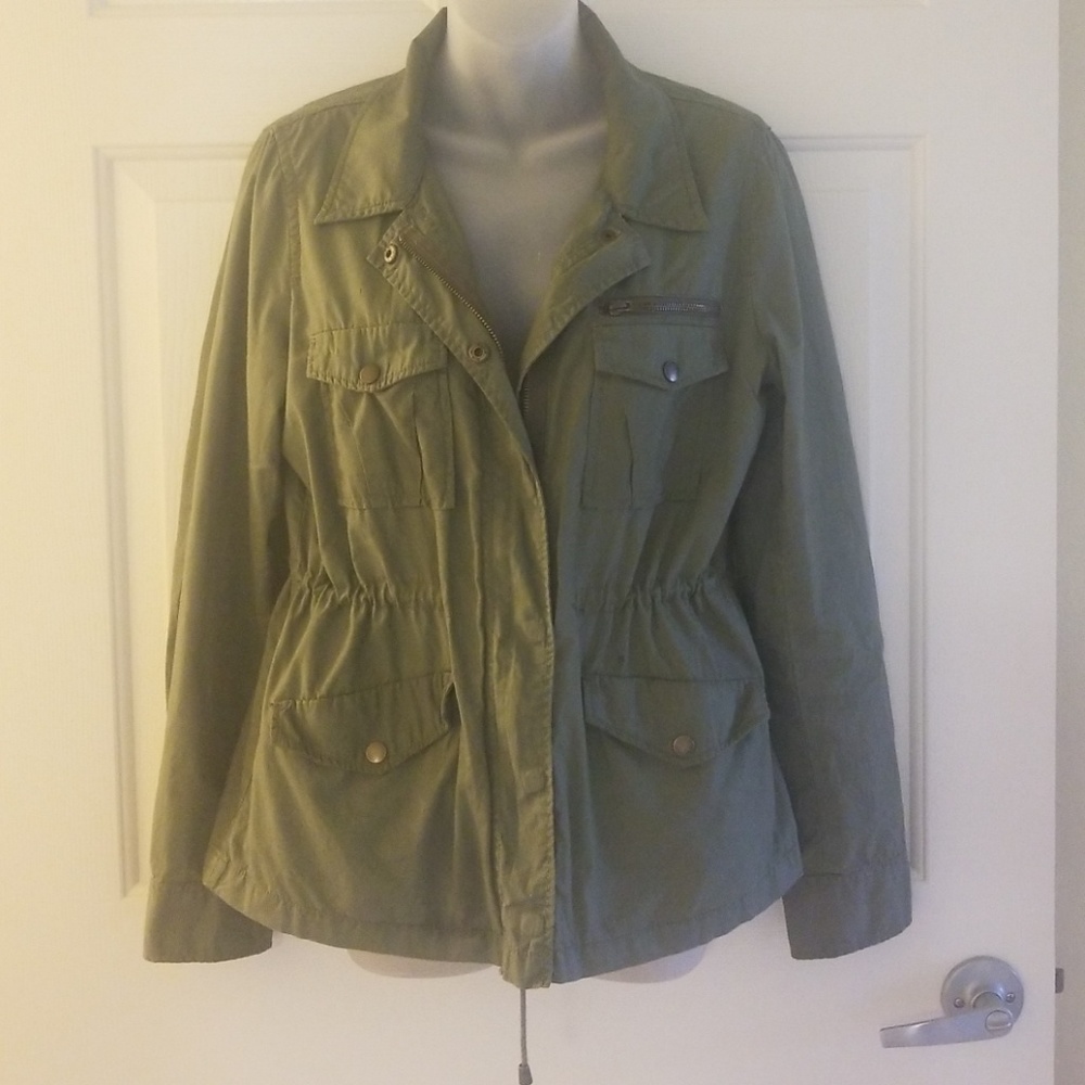 J. Crew factory green jacket